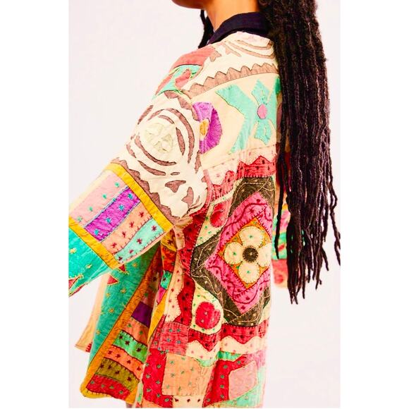 NWT Free People Victoria Leivissa Good Karma Jacket - Picture 2 of 8